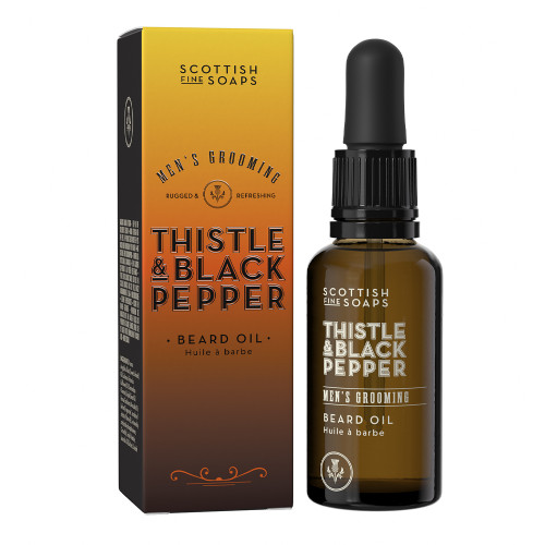 Scottish Fine Soaps Thistle & Black Pepper Beard Oil 30ml